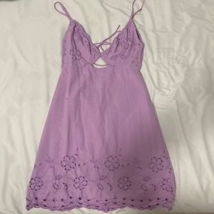 Zara Purple Mini Dress
